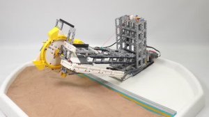 Перемещающийся Песок С помощью конструктора LEGO | Shifting Sand With LEGO