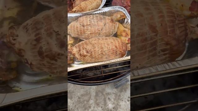 ИНДЕЙКА НА ГРИЛЕ. КОПЧЕНИЕ ИНДЕЙКИ. 8кг и 8 маринад. #shorts #шортс #мясоед Кавказа смотреть онлайн