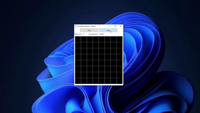 Monte Carlo / Annealing method - Queens смотреть онлайн