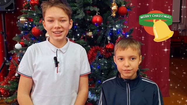 Новогоднее поздравление от учеников 6 "Б" класса смотреть онлайн