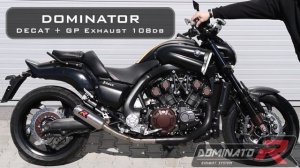 Yamaha VMAX 1700 🔥 Pure HQ Sound ⚡️Dominator Exhaust Sound Compilations 🏍 Decat vs Catalyst 🎧 🇵🇱