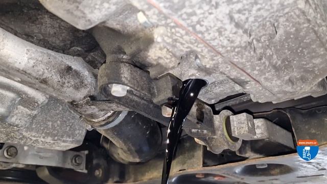 Volvo V90 замена масла в АКПП Aisin Warner TG-81SC (www.zparts.lv) смотреть онлайн