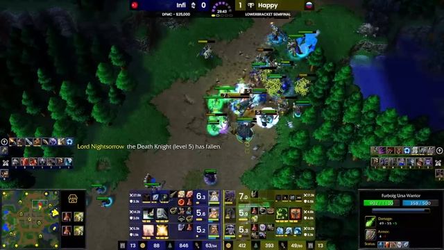 WC3 _ LB Semifinal _ [UD] Happy vs Infi [HU] _ $25,000 Don't Force Me Cup 2024 Finals смотреть онлайн