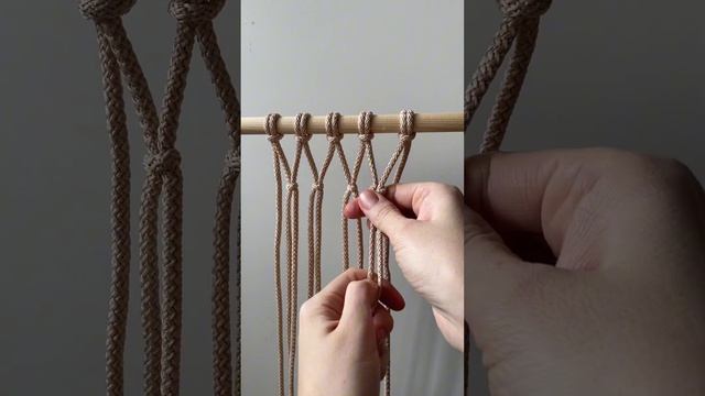 Галстучный узел макраме #diy #макраме #macrame #мастерклассмакраме #урокимакраме смотреть онлайн