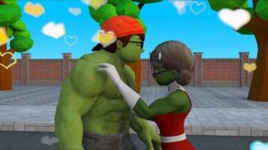 [Ezxy Kingmo] NickHulk Love TaniHulk Hate Hello Neighbor Ice Scream - Scary Teacher 3D MissT Family