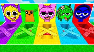 ВЫБЕРИ ПОДВАЛ ТОЛЬКО СПРУНКИ В МАЙНКРАФТ ЗОМБАК