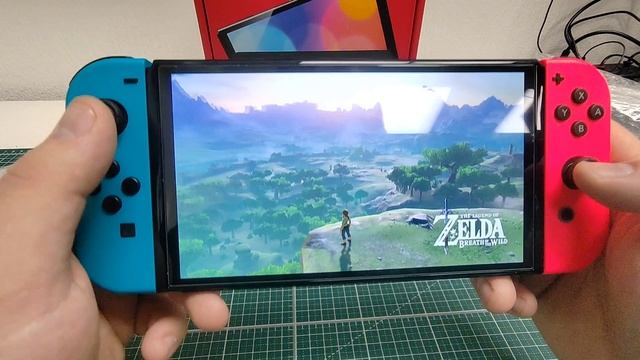 Обзор прошитого Nintendo Switch OLED 512 GB с коробкой
