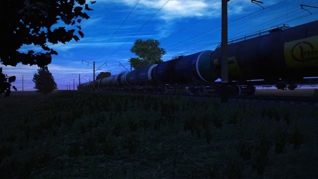 Наливной состав Ранним утром Trainz 2019 смотреть онлайн