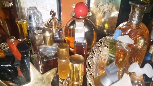 MY PERFUME WARDROBE PART1- МОЙ ПАРФЮМЕРНЫЙ ШКАФ С МИНИАТЮРКАМИ.ЧАСТь1