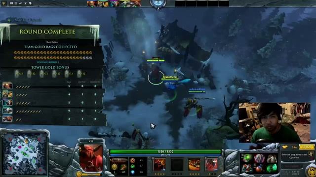 Wraith Night GAME 1 (Normal Mode - AXE) - DOTA 2 - смотреть онлайн