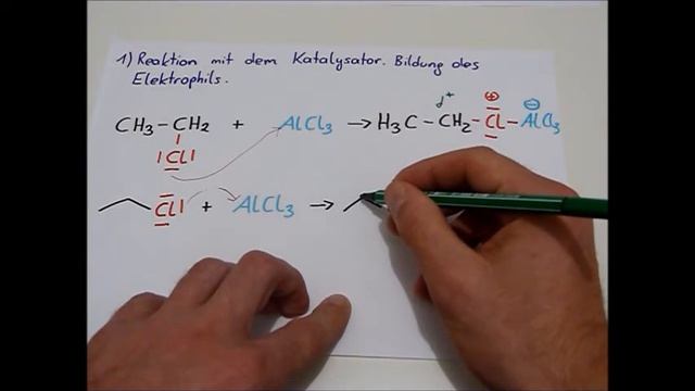 Friedel-Crafts-Alkylierung Mit Primären Halogenalkanen