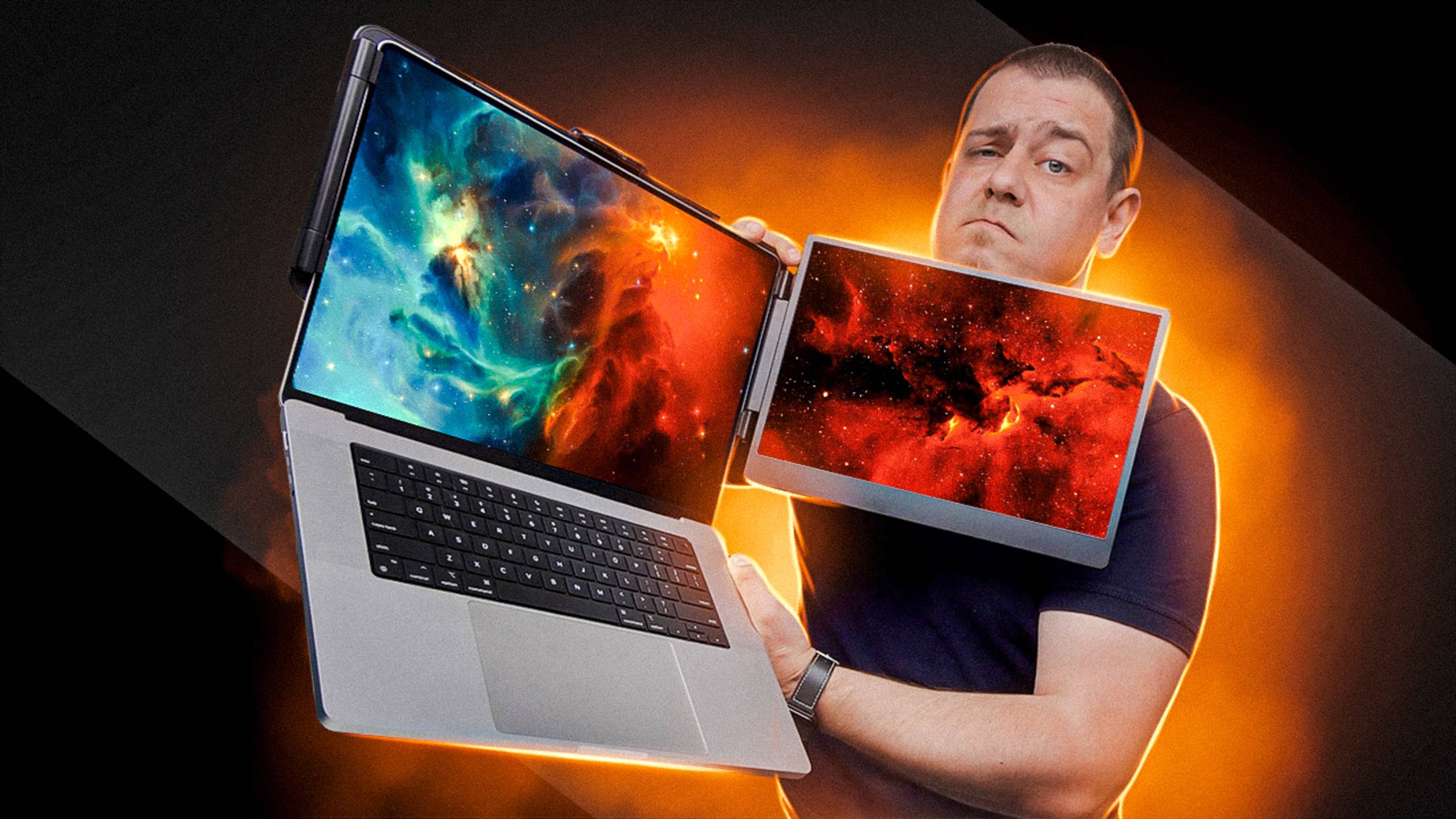 Портативные мониторы для ноутбуков! Laptomo S1 и Laptomo S3