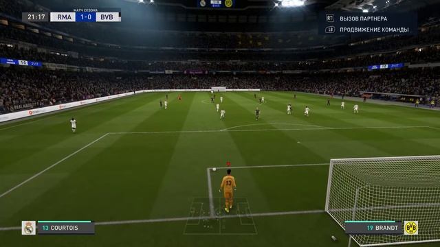 FIFA20 Online Season Real madrid 3-0 Bor.DORTMUND смотреть онлайн