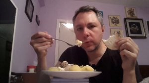 АСМР ИТИНГ. КУШАЮ ЖАРЕНУЮ КУРОЧКУ С КАРТОШКОЙ. ASMR