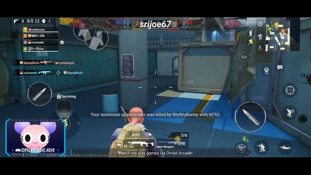Test Live Watch me stream PUBG MOBILE on Omlet Arcade! смотреть онлайн