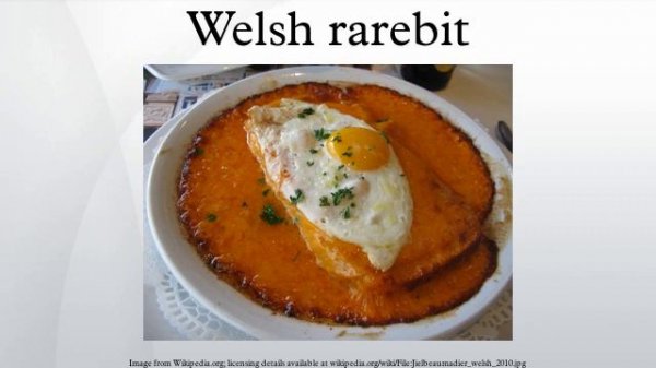 Welsh rarebit