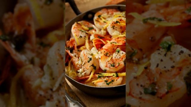 Lemon Garlic Shrimp 😋 #shorts смотреть онлайн