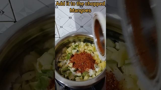 "Mango Pickle - A Must-Try Homemade Recipe for ultimate Taste!"#mango #pickle #food #rawmango смотреть онлайн