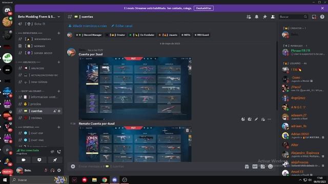 NUEVO DISCORD CON CUENTAS CHETADAS VALORANT!!! 🔥🔥🔥 (CUENTAS GRATIS VALORANT😲😲) смотреть онлайн