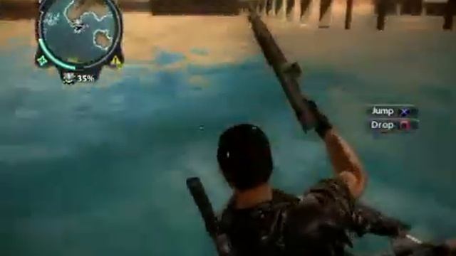 Just Cause 2 PS3 Ground Glitch