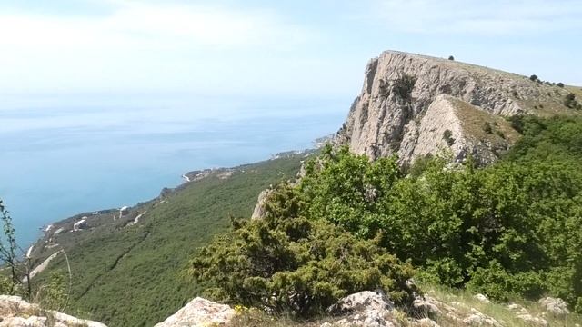 02. Крым Переход через перевал Шайтан-Мердвен (Чертова лестница) с выходом к Форосской церкви