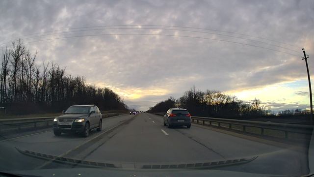 Плавное торможение Polo Sedan со 144 до 74 км/ч.