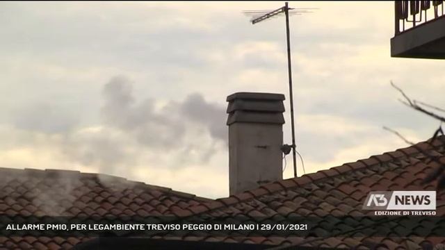ALLARME PM10, PER LEGAMBIENTE TREVISO PEGGIO DI MILANO | 29/01/2021 смотреть онлайн