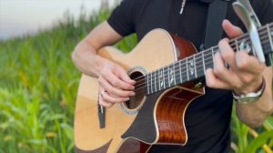 СЕДЬМОЙ ЛЕПЕСТОК — АНТОН ТОКАРЕВ | фингерстайл кавер на гитаре +табы