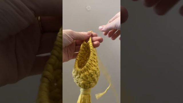 Пасхальный кокон для яиц #tutorialmacrame #diy #урокимакраме #макраме смотреть онлайн