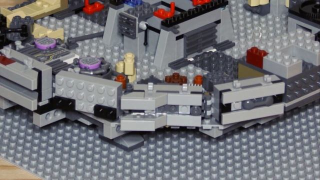 LEGO STAR WARS Millennium Falcon Speed Build Stop-motion Animation Piece-by-piece смотреть онлайн