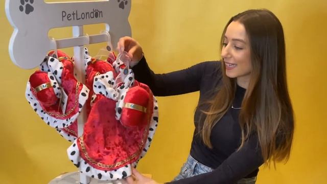 Petlondon Royal Crown & Cape Dog Costume смотреть онлайн