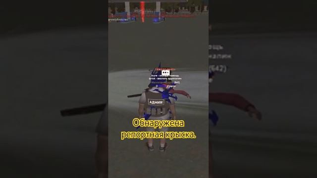 Обнаружена репортная крыска на Родина РП, маленькая такая, но репортная форумная. Охота началась