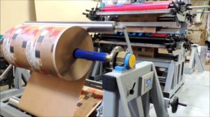 РОЛЕВАЯ ФЛЕКСОМАШИНА РПФМ-4(м). Flexo printing machine.