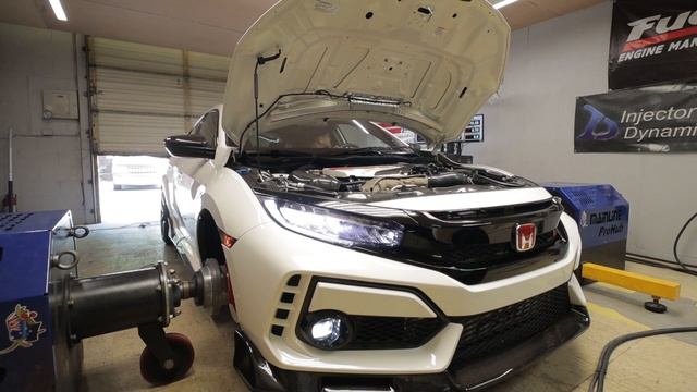 FK8 Civic TYPE R Hondata Flashpro Tuning! смотреть онлайн