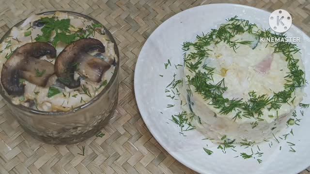 Салат с кальмарами. смотреть онлайн