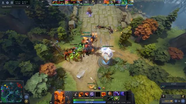 Dota 2 Doom Pro 6/1/20 (Kills/Deaths/Assists) Top MMR 483 GPM Ranked Full Gameplay смотреть онлайн