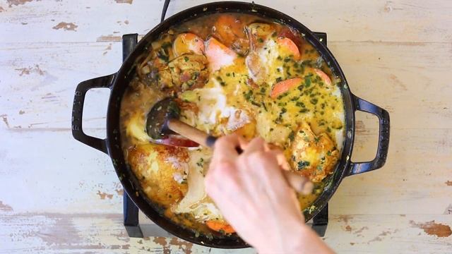 30 minute coconut milk braised chicken with sweet potatoes and rice смотреть онлайн