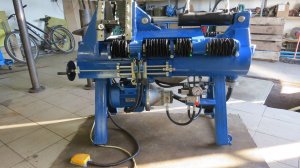 Пресс для изготовления шнековой спирали, (витков шнека) ПФ 500