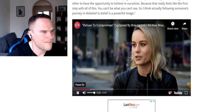 Nissan & Brie Larson Get WOKE In New Advert смотреть онлайн