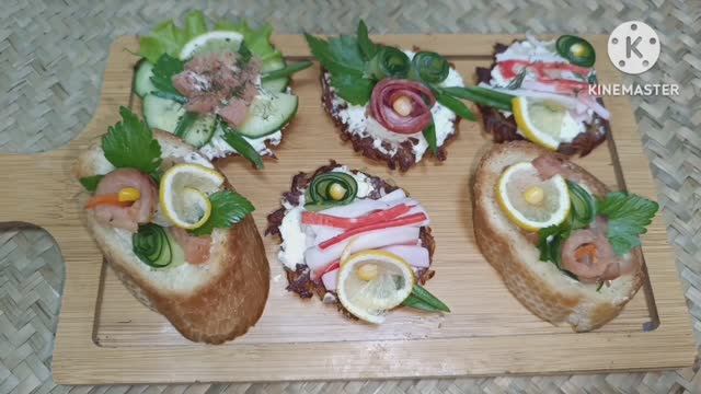 Красивые закуски. Часть 2. смотреть онлайн