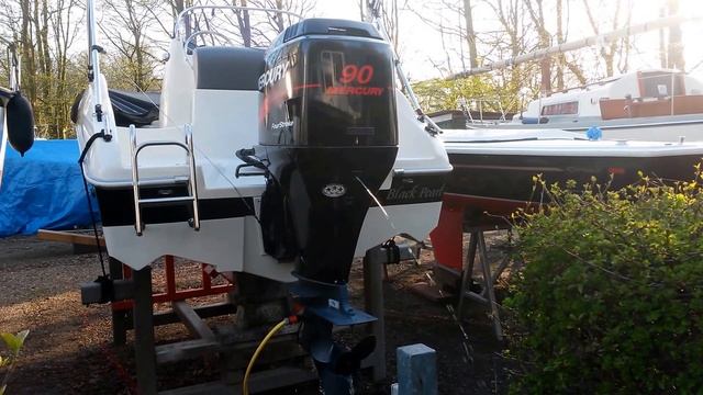 Prins 480 Open "Black Pearl" Mercury 90 Four Stroke controle koelwater смотреть онлайн