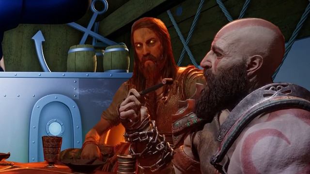 Kratos eats at the Krusty Krab смотреть онлайн