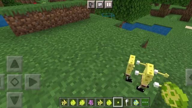 Я ПОКАЗАЛ ВСЕ ВИДЫ ГУБКИ БОБА В СВОËМ МИРЕ В MINECRAFT смотреть онлайн