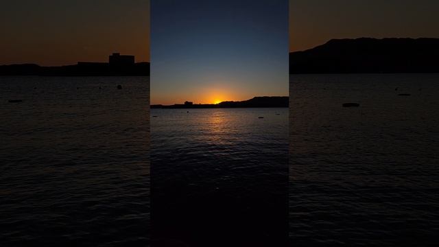 закат на берегу Красного моря смотреть онлайн