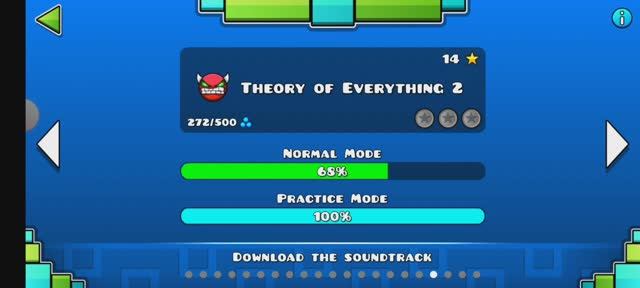 прохожу THEORY OF EVERYTHING 2 в geometry dash простите что давно не выпускал видео просто не было в смотреть онлайн