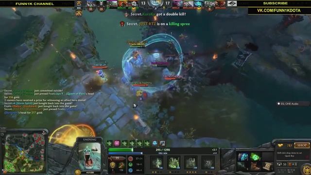 TEAM SECRET TECHIES | ESL ONE Dota 2 смотреть онлайн