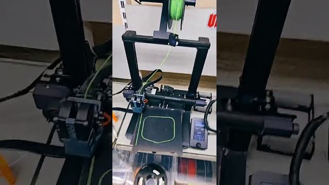 Распаковка Creality K1C, стрим.