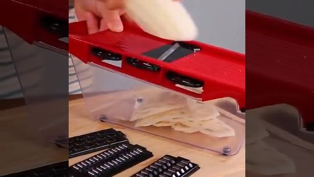 6 In 1 Multifunctional Vegetable Cutter Manual Dicer Julienne Spiral Mandoline Fruit Onion Potato S смотреть онлайн