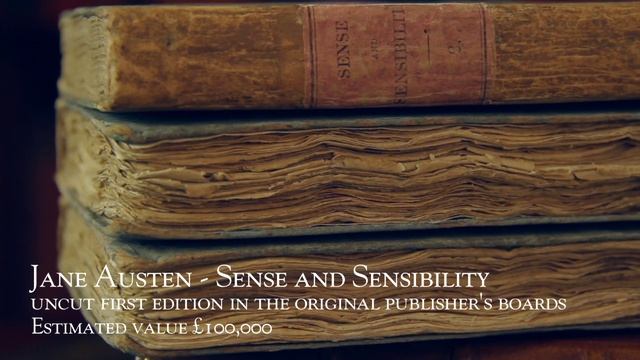 Jane Austen's First Editions - How Bindings Affect Value