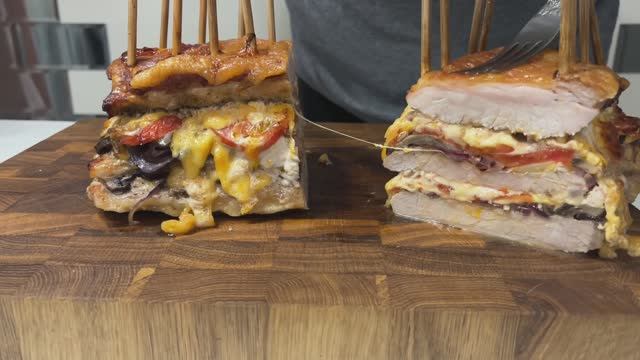 МЯСНОЙ БУРГЕР в ДУХОВКЕ 🔥 Идеальное МЯСО на НОВЫЙ ГОД!!! смотреть онлайн